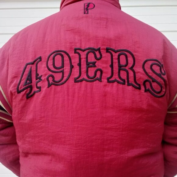 Vtg. San Francisco 49ers Pro Player NFL Experience Reversible Jacket - Size GD/L - Picture 6 of 15